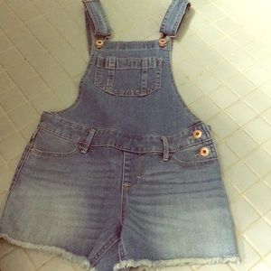 Medium jean overalls